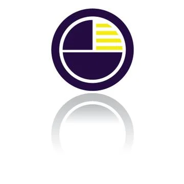 Pie Chart Stock Illustration