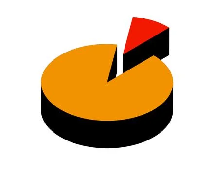 Pie Chart Stock Illustration