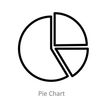Pie Chart Stock Illustration