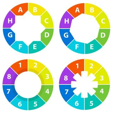 Pie chart Stock Illustration