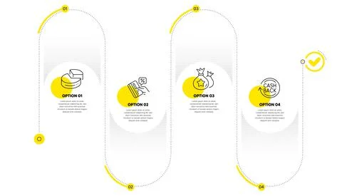 Pie chart, Loyalty points and Credit card icons set. Cashback sign. 3d graph Stock Illustration