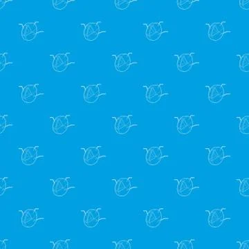 Pie chart pattern vector seamless blue Illustrazione stock