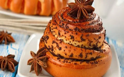 Pie "Chocolate" Stock Photos