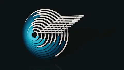 Pie Graph and Chart 3D animated. Stock Footage 281645178