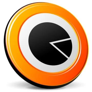 Pie icon Stock Illustration