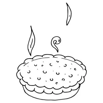 Pie icon. Illustrazione stock