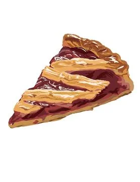 Pie Stock Illustration