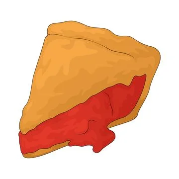Pie illustration Stock Illustration