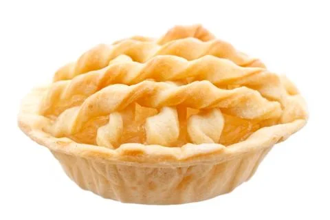Pie isolated on white background Stock Photos