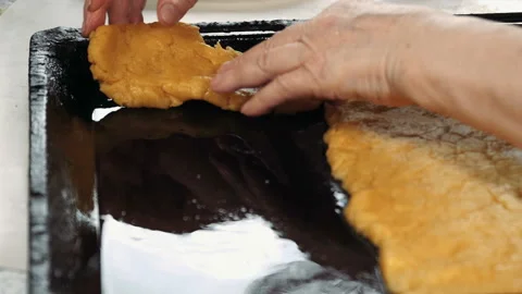 THe Pie making Stock Footage 93161505