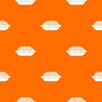 Pie pattern seamless Stock Illustration