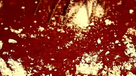 Pie preparation Stock Footage 10751361