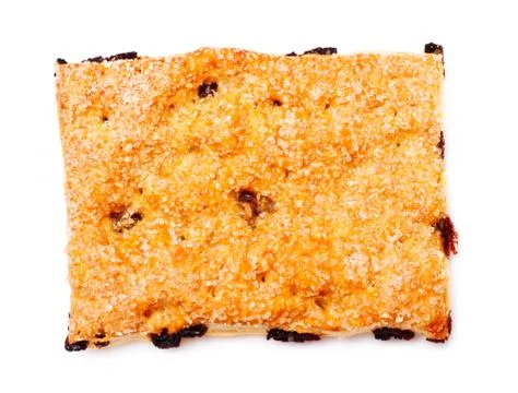 Pie with raisins Stock Photos