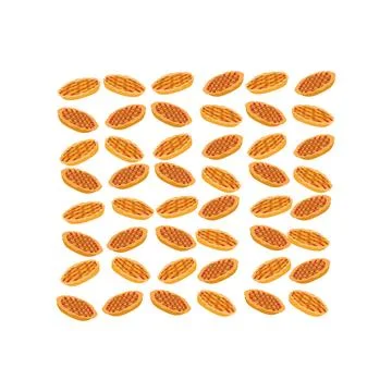 Pie set pie pattern Stock Illustration