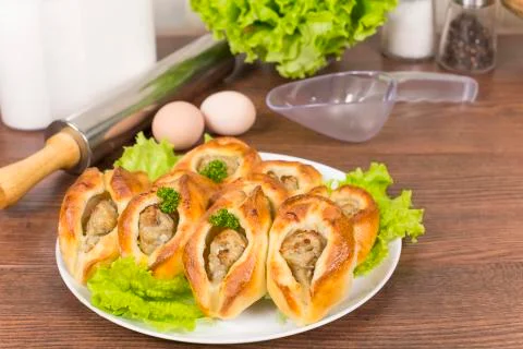 Pie snack Stock Photos