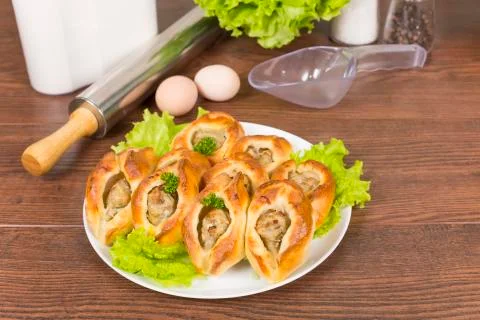 Pie snack Stock Photos