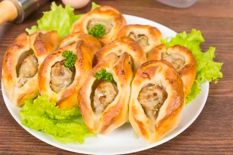Pie snack Stock Photos