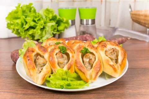 Pie snack Stock Photos