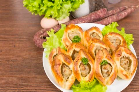 Pie snack Stock Photos