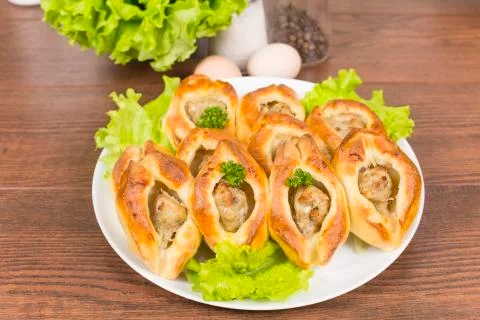 Pie snack Stock Photos