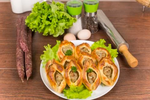 Pie snack Stock Photos