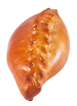 Pie with stuffing 库存照片