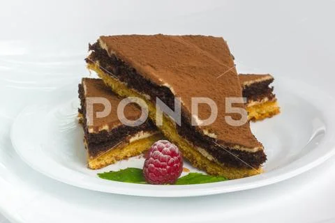 Pie, sweet, dessert, plate, cake, gourmet, delicious, white, food, pastry, ta Stock Photos