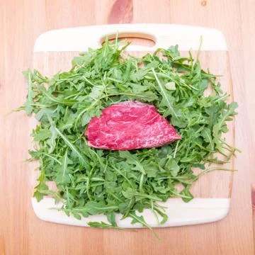 Piece of beef fillet Stock Photos