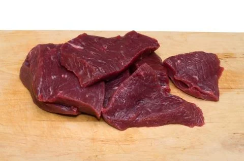 Piece of beef. Stock Photos