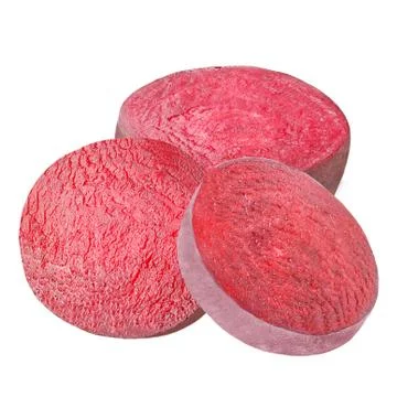 Piece of beet isolated on white background Stock Photos