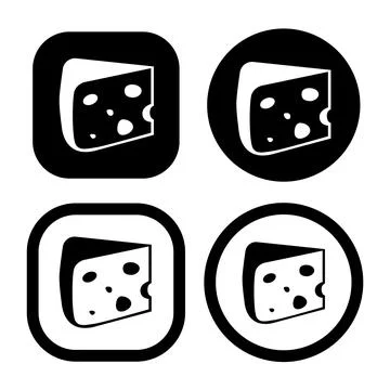 Piece of cake icon vector illustration symbol Isolated template. Stock Illustration