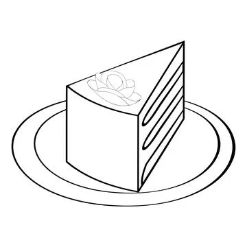 A piece of cake Иллюстрация