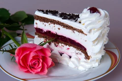 Piece of cake Stock Photos