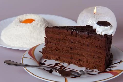 Piece of cake Stock Photos