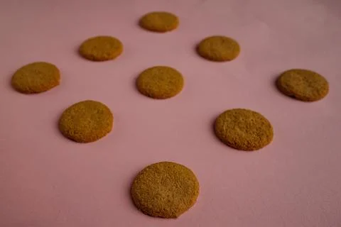 A piece of cake on a plate Stock Photos