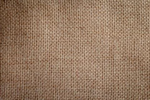A piece of canvas for use as a background. Stock Photos