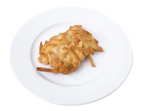 Piece of casserole. Stock Photos