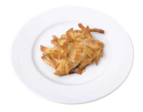 Piece of casserole. Stock Photos