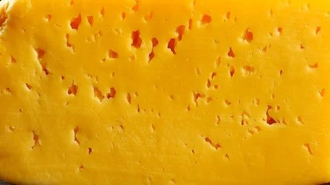 Piece of cheese Stock-Footage 88712208