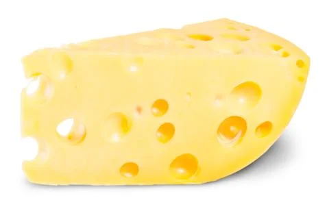 A piece of cheese Stock-Fotos