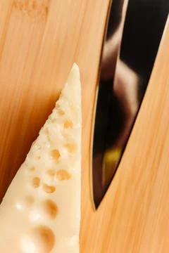 A piece of cheese Stock Photos