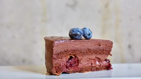 Piece of chocolate Stock-Fotos