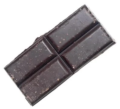Piece of chocolate Stock Photos