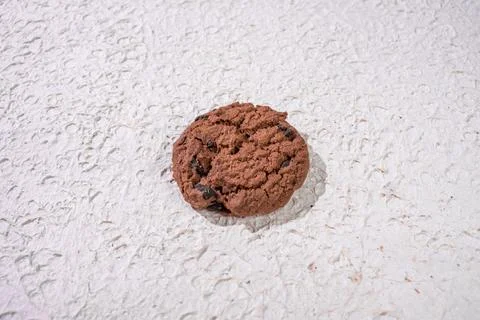A Piece Of Cookie, Capturing The Warmth And Simplicity Of A Freshly Baked T.. 스톡 사진