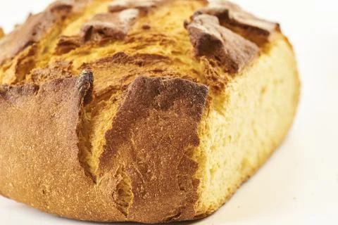 Piece of Corn bread Stock Photos