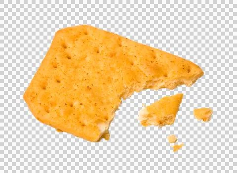 A piece of cracker Stock Photos