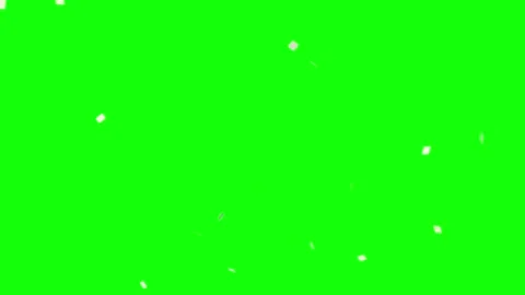 Piece Falling with Paper Transparent Background Animation Stock Footage 345498587
