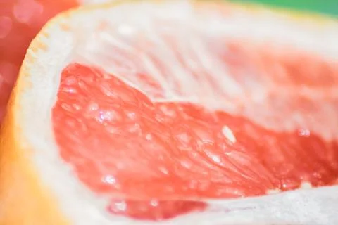 A piece of grapefruit Stock Photos