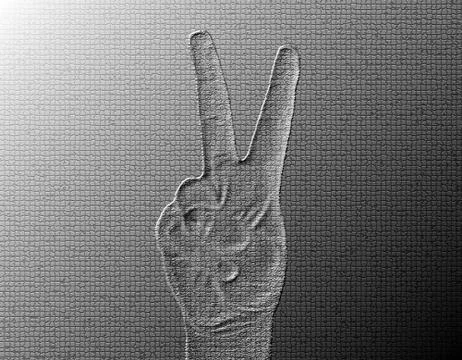 Piece hand Stock Illustration