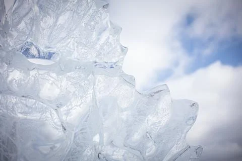 Piece of ice Stock Photos
